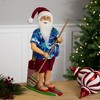 Northlight Santa on a Paddle Board Christmas Figure - 18" - image 2 of 4