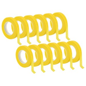 Unique Bargains Waterproof Colorfast Elastic Crepe Paper Flowers Bouquets Tapes 12 Pcs - 1 of 4