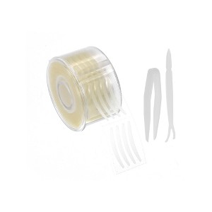 Unique Bargains Waterproof Round Shape Eyelid Tape Skin Color 1 Set - 1 of 4