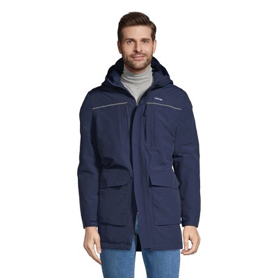 Lands' End Men's Squall Insulated Waterproof Winter Parka - Small - Radiant  Navy