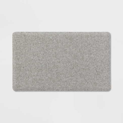 Spectrum Small Warm Gray Cora Kitchen Sink Mat