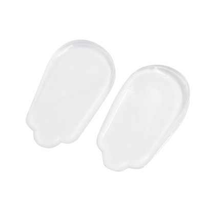 Unique Bargains 1 Pair Foot Care Orthotics O-type Bow Legs Correction Silicone Bevel Insoles Pads Size S