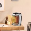 Kismile Electric Space Heater, Portable Heaters for Indoor Use, Engineered for Small Rooms or Offices, Dual Heating modes 750W/1500W - 2 of 4