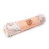 Blogilates Vegan Suede Yoga Mat Mystical Moment – White (6mm): Floral TPE Pilates Mat - 4 of 4