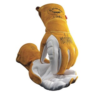 Caiman  Welding Gloves,MIG, TIG,XL/10,PR 1540-6 - 1 of 1