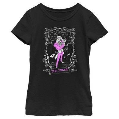 Girl's Batman Joker Tarot T-shirt : Target