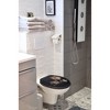 Evideco French Home Goods 18-Inch Elongated Toilet Seat With Prints - 2 of 4
