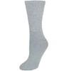 CTM Women's Diabetic Crew Socks (3 Pair Pack) - 3 of 4