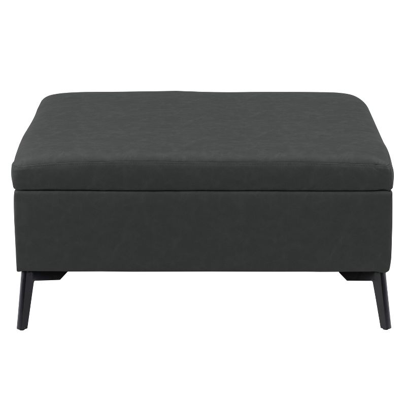 Linden Square Storage Ottoman - CorLiving, 3 of 11