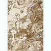Homhougo Modern Marble Rug, Ultra-Thin Washable Rug Boho Abstract Marble Pattern Area Rug, Non Slip Low Pile Soft Luxury Bedroom Rug, Ideal - 2 of 4