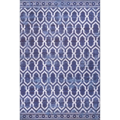 Nuloom Fae Geometric Machine Washable Pet Friendly Indoor/Outdoor Area Rug