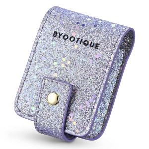 Byootique Portable Lipstick Case Lip Gloss Pouch with Mirror for Purse Mini Bag - 1 of 4