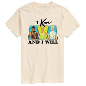 Men's - Barbie - I Ken and I Will Doll Trio Short Sleeve Graphic T-Shirt - 1 of 3