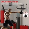 Coucheta Speed Bag Platform Kit with Speed Punching Bag, Speed Bag Swivel for Boxing Training, 360° Swivel Heavy Duty Speed Bags, Adjustable Height - 4 of 4