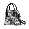 Signare USA French Bulldog Black and White Convertible Top Handle Handbag - 4 of 4