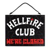Silver Buffalo Stranger Things Hellfire Club Reversible Hanging Sign Wall Art | 10 x 8 Inches - 2 of 4