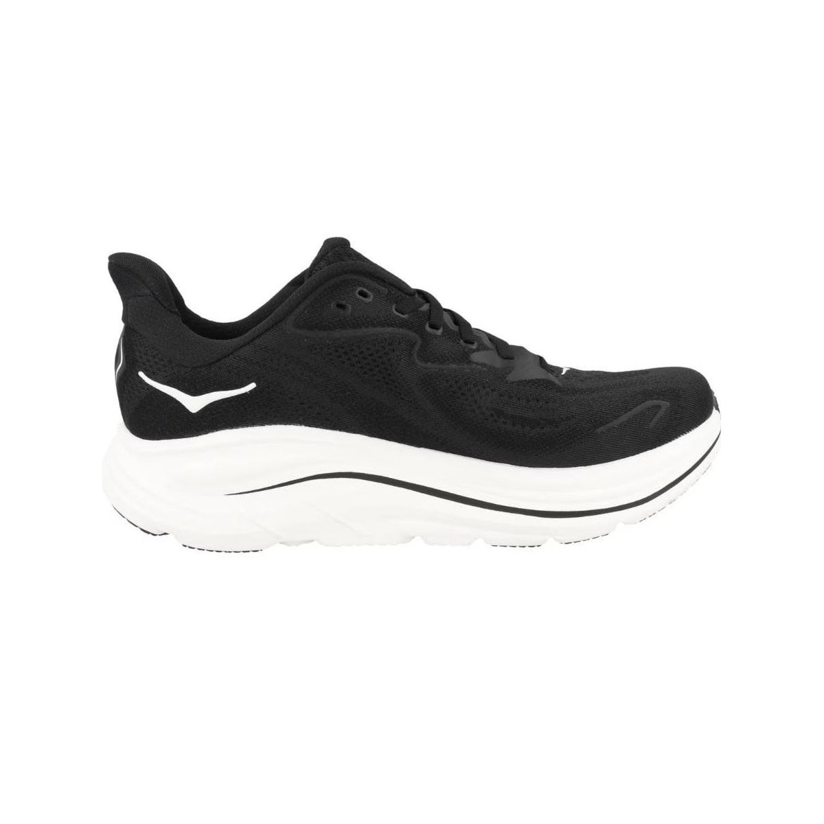 Обувь HOKA Women's Clifton 10 Running Shoes Black/White, Size 7.5 — фото 3