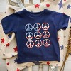 The Juniper Shop Peace Signs Flag Youth Short Sleeve Tee - 2 of 2