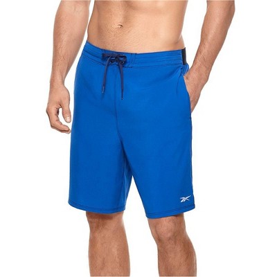 Reebok Mens Van Nuys 9-inch Stretch Board Swim Bottom Trunks