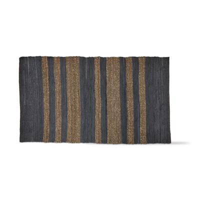 TAG Tai Stripe Seagrass 4'X6' Indoor Rug Blue Multi