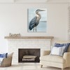 Stupell Industries Coastal Heron Portrait Canvas Wall Art - 2 of 4