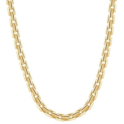 Pompeii3 14k Yellow Gold Women's 24" Chain Necklace 43 Grams 7mm Thick