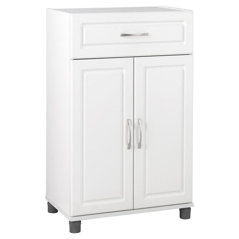 24" Boost 1 Drawer/2 Door Base Storage Cabinet White - Room & Joy, 1 of 8