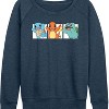 Women's - Pokémon - Pokémon Squares Lightweight French Terry Slouchy - 2 of 4