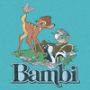 Women's Bambi Distressed Classic Scene Racerback Tank Top - image 2 of 4