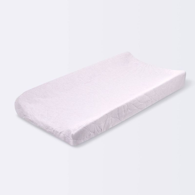 Changing Pad Cover Pink Leaves - Cloud Island&#8482; Pink, 5 of 6