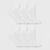 Fruit Of The Loom Women's Cushioned 6pk Ankle Athletic Socks - White 4-10 :  Target