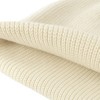 Anna-Kaci Unisex Warm Knit Beanie Soft Stretchy Cuffed Winter Hat Lightweight Solid Color Design - 3 of 3