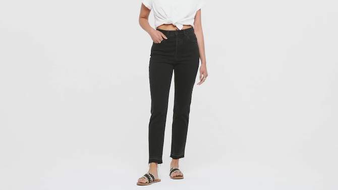 Women's High-Rise 90's Slim Jeans - Universal Thread™, 6 of 18, play video