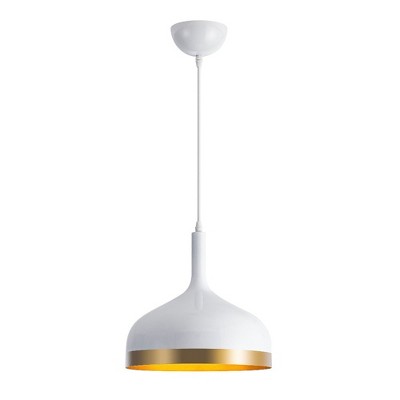 Artcraft Lighting Dash 1 - Light Pendant in  White/Gold