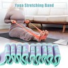 Unique Bargains Highly Elastic 9-Loops Yoga Stretching Band Exercise 1 Pc - 2 of 4