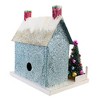 Cody Foster 10.5 Inch Merry & Bright Glitter Chalet Putz House Nutcracker Christmas Village Buildings - 2 of 4