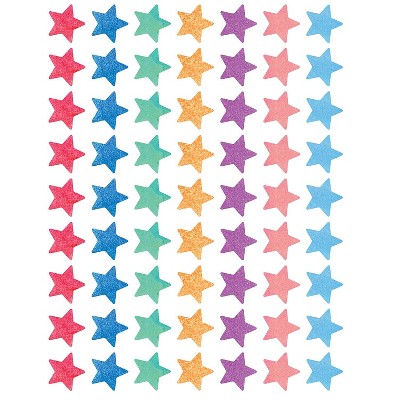 Teacher Created Resources Watercolor Star Mini Stickers Pack of 378 (TCR8897)