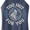Women's - Disney Villains - Hades Too Hot For You Graphic High Neck Tank - 2 of 3