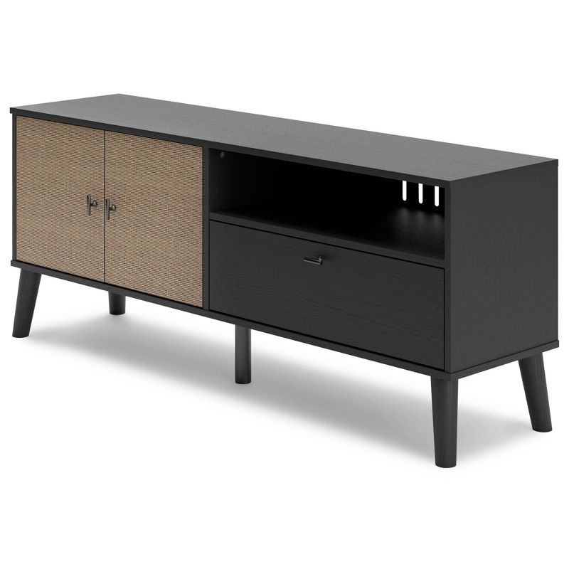 59&#34; Charlang TV Stand for TVs up to 63&#34; Black/Gray/Beige - Signature Design by Ashley, 4 of 9