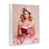 Stupell Industries Girl in Pink Reading Framed Giclee Art - 2 of 4