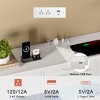 WOWLIVE 9 Dresser for Bedroom, Chest of Drawers with Fabric Drawer, 55’’ TV Stand with Charging Station and LED Lights - 4 of 4