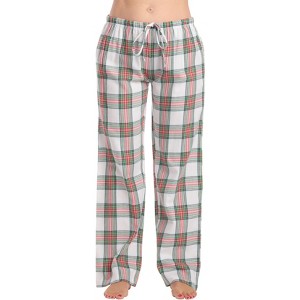 Just Love Womens 100% Cotton Flannel Pajamas - Plaid Pajama Pants - 1 of 3