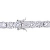 EVERLY JEWELRY | Sterling Silver 72.45 CT TGW Cubic Zirconia Tennis Bracelet, 7 inch - 4 of 4