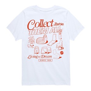 Boys' - Barbie - Doll Furniture Short Sleeve Graphic T-Shirt - 1 of 4