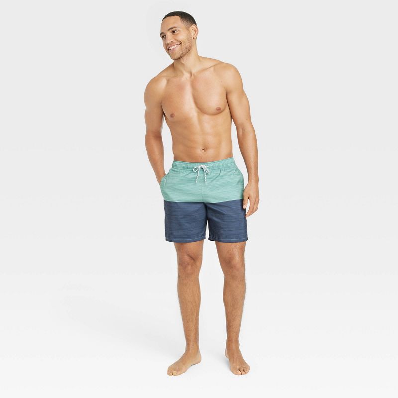 Men's 7" E-Waist Swim Shorts - Goodfellow & Co™ , 4 of 5