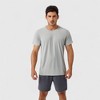 Anna-Kaci Active Men's Moisture-Wicking Short Sleeve T-Shirt with Soft Lightweight Fabric and Athletic Fit - 2 of 4