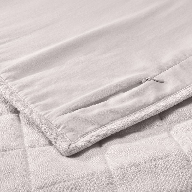 Heavyweight Linen Blend Quilt Pillow Sham - Casaluna™, 6 of 10