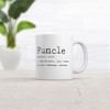 Crazy Dog T-Shirts Funcle Definition Mug Funny Graphic Uncle Family Novelty Coffee Cup-11oz - 2 of 4
