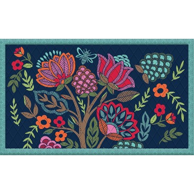 Evergreen Sweet Surrender Embossed Indoor Outdoor Doormat Home Decor