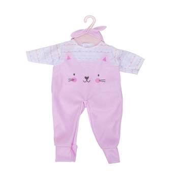 Perfectly Cute Kitty Romper for 14" Baby Dolls